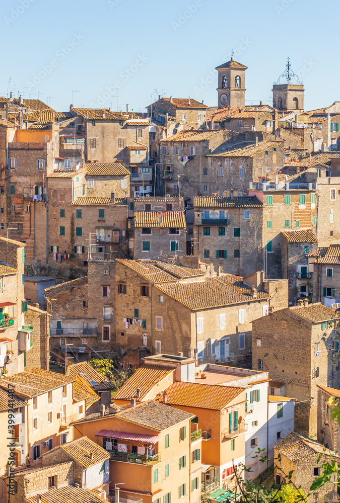 Caprarola, Italy - considered among the most beautiful villages in central Italy, Caprarola is an enchanting medieval town town located in the province of Viterbo and 50km away from Rome