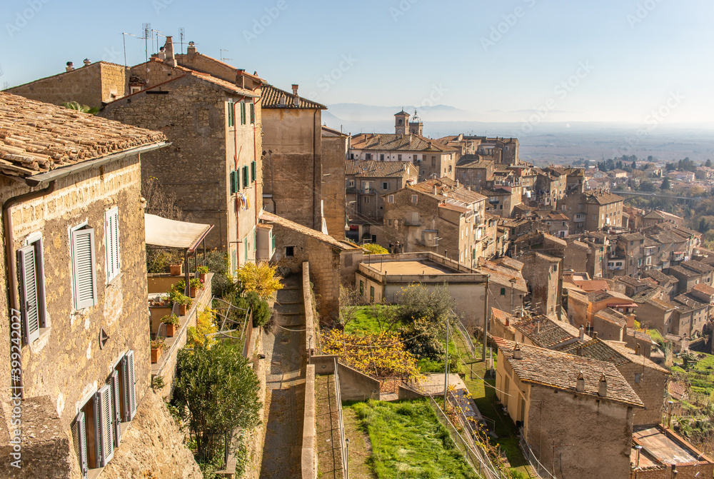 Caprarola, Italy - considered among the most beautiful villages in central Italy, Caprarola is an enchanting medieval town town located in the province of Viterbo and 50km away from Rome