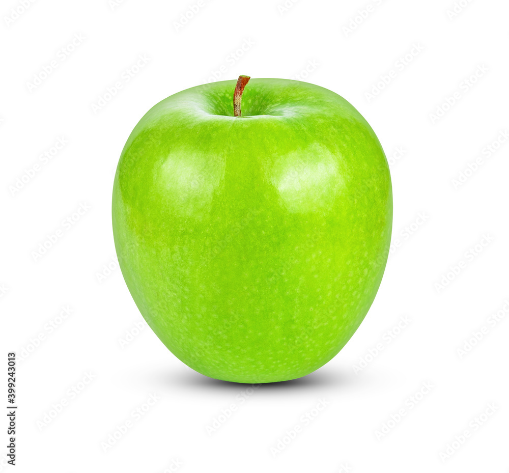Green apples Isolated on a white background Green apples Isolated on a white background