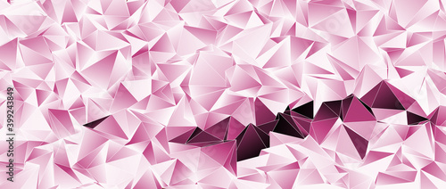 Wallpaper Mural Abstract Low-Poly background. triangulated texture. Design 3d. Polygonal geometrical pattern. Triangular modern style Torontodigital.ca