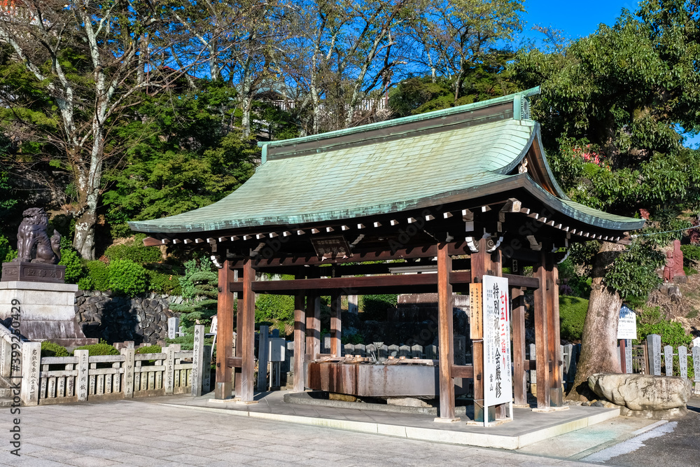 愛知県犬山市 犬山成田山 手水舎 (成田山名古屋別院大聖寺)