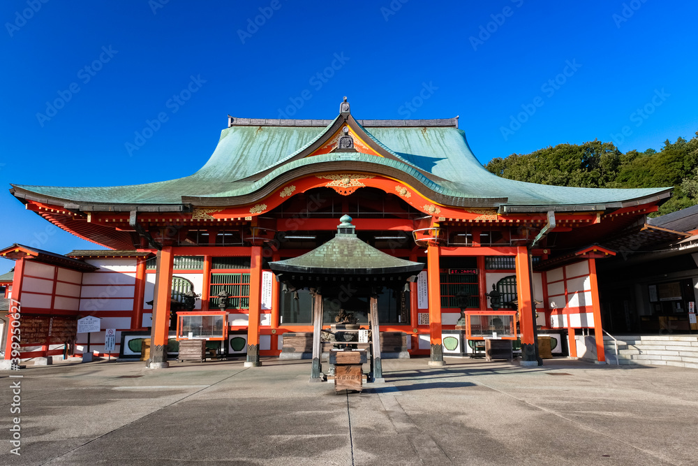 Naklejka premium 愛知県犬山市 犬山成田山 本堂 (成田山名古屋別院大聖寺)
