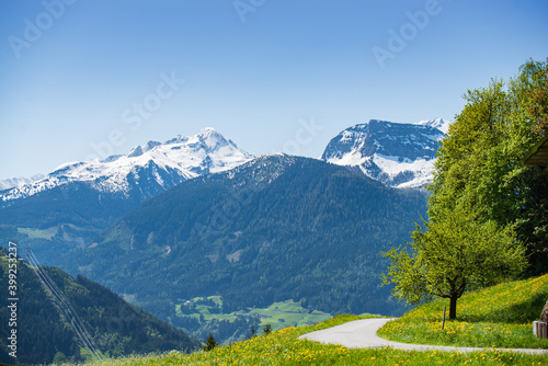 Berglandschaft im Tiroler Zillertal