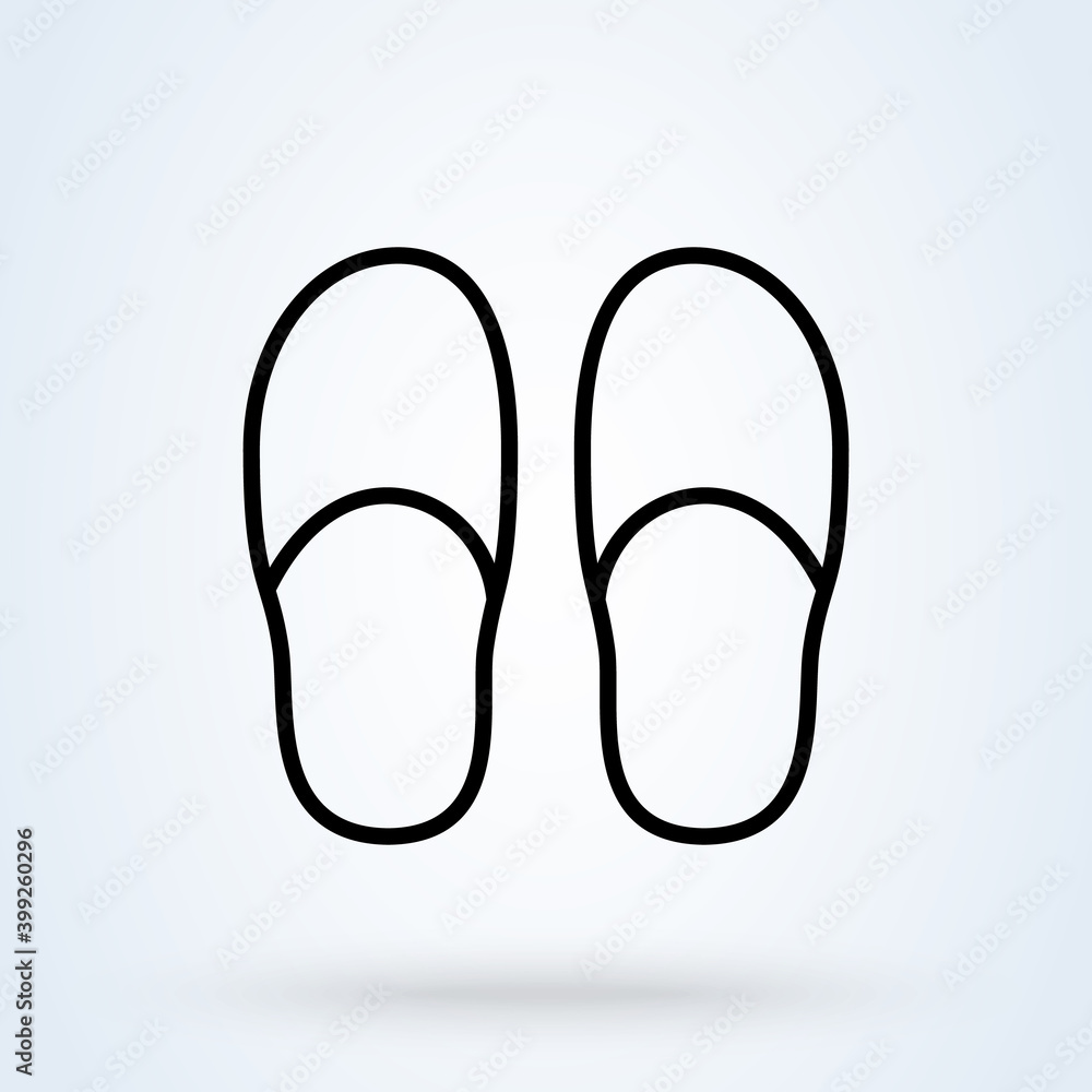 Free: Slippers Vector, Flip Flop, Decorative Shoes, Material PNG and ... -  nohat.cc