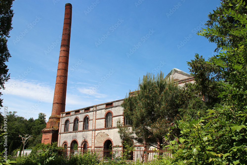 former factory in cugand, closed to clisson, in france