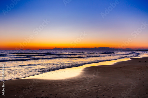 sunset at the beach © MarTar