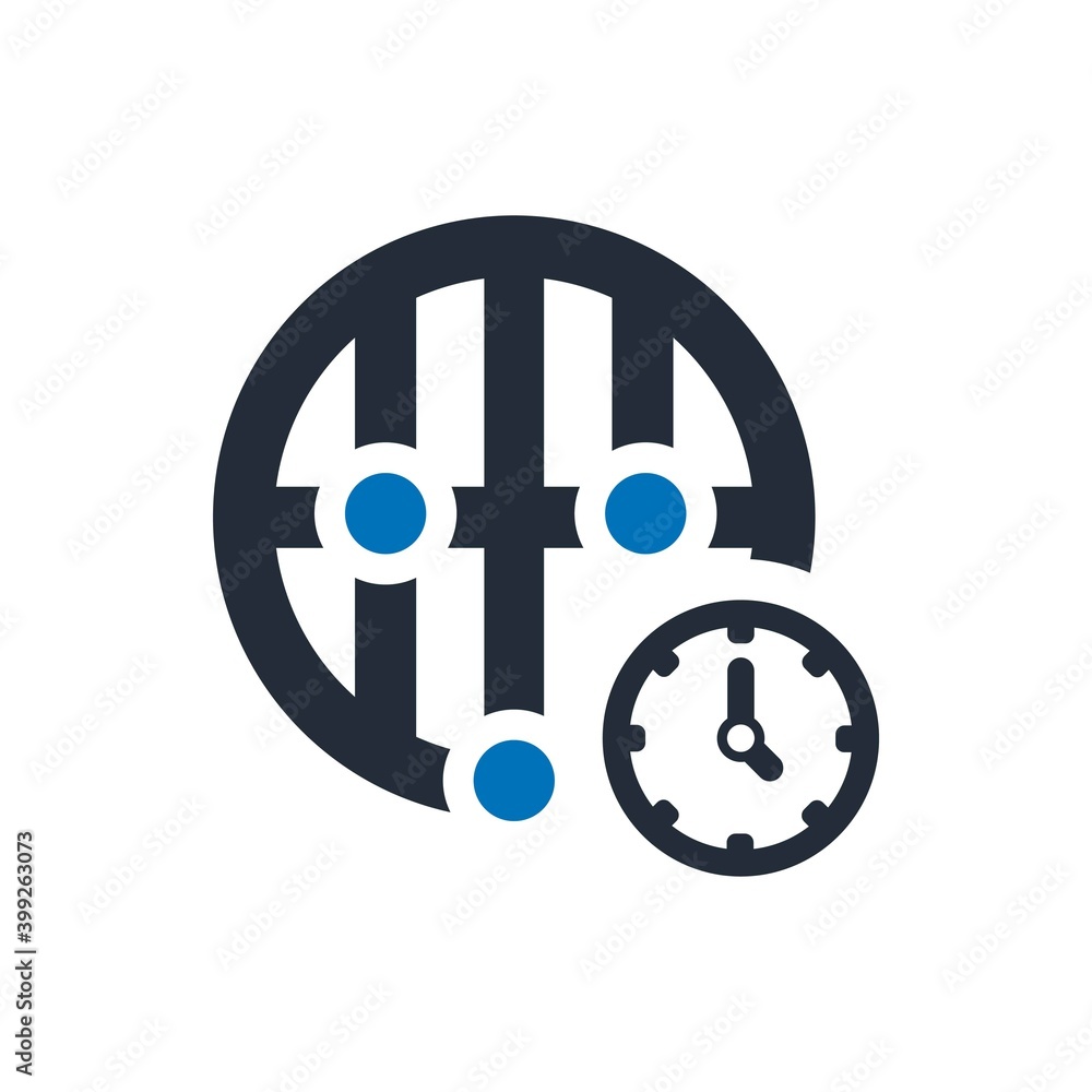Time zone icon Time zone icon