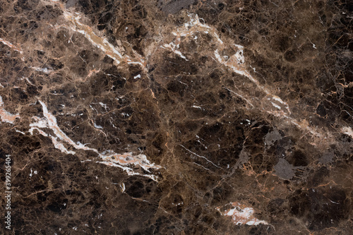 Emperador dark - natural marble stone texture, photo of slab.