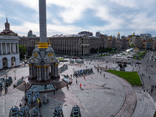 Kiev Independence Square - Maidan Nezalezhnosti 