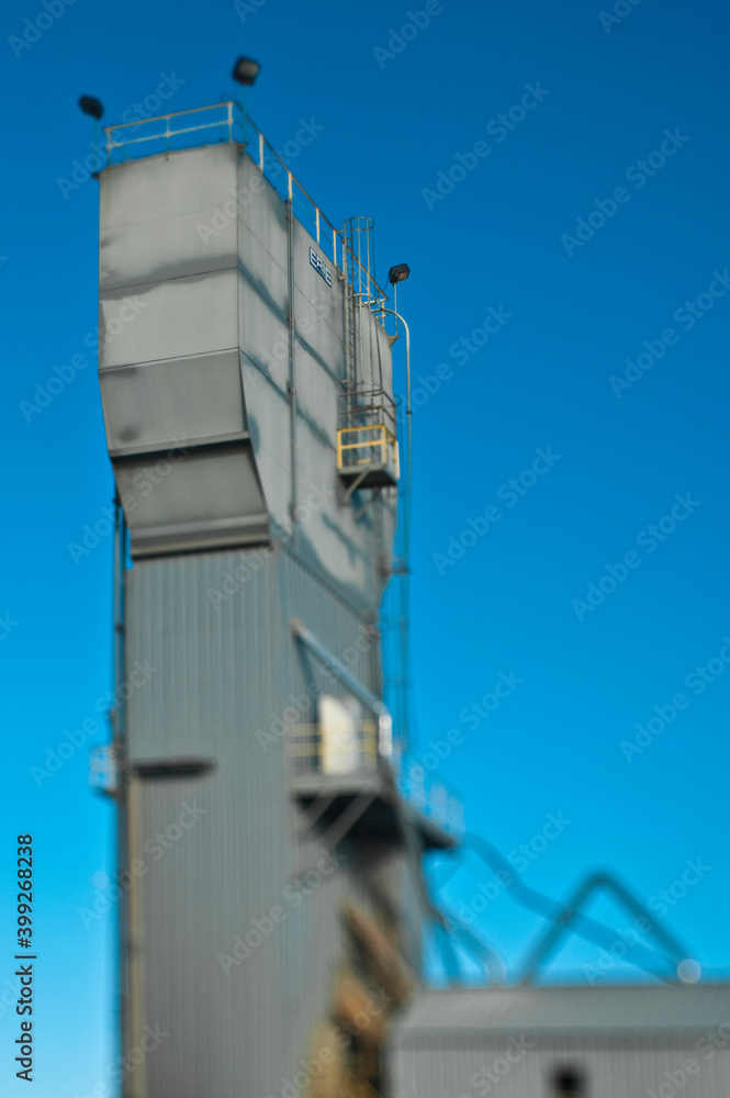 Concrete tower. Concrete tower.