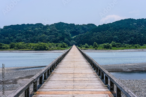 静岡県の蓬莱橋