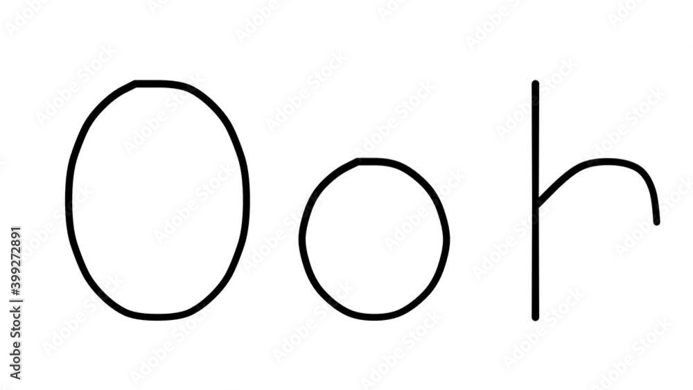 Ooh Handwritten Text Animation in Various Sans-Serif Fonts and Weights Ooh Handwritten Text Animation in Various Sans-Serif Fonts and Weights