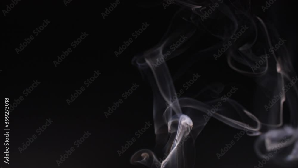 Vapor Rises Up and Curls