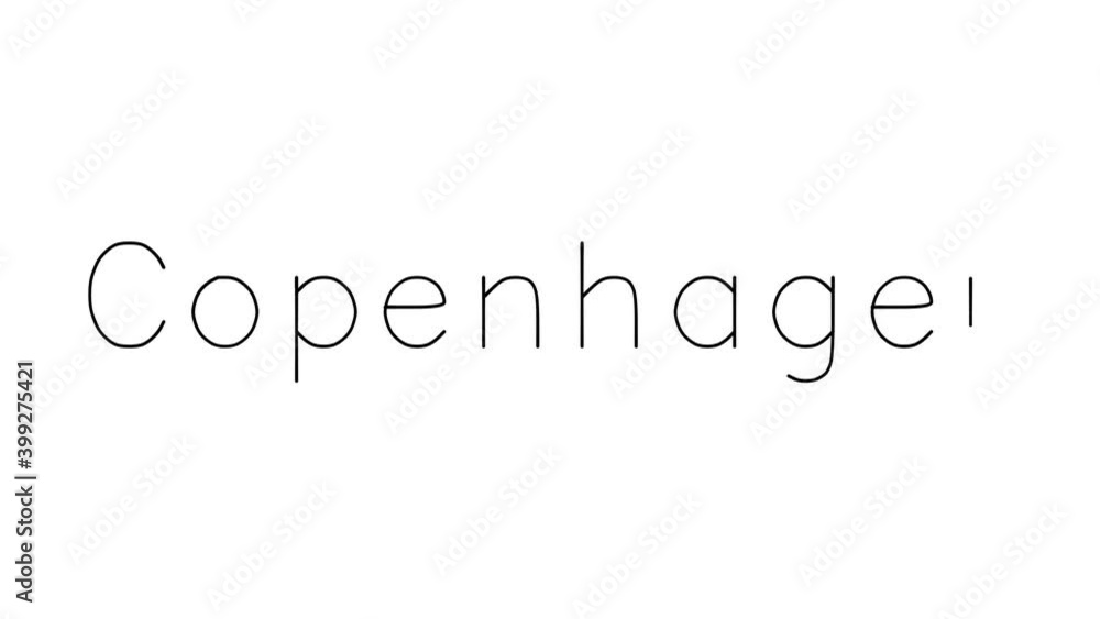 Copenhagen Handwritten Text Animation in Various Sans-Serif Fonts and Weights Copenhagen Handwritten Text Animation in Various Sans-Serif Fonts and Weights