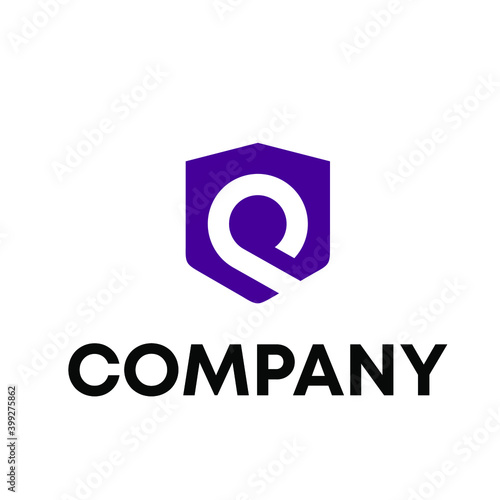Q with shield logo