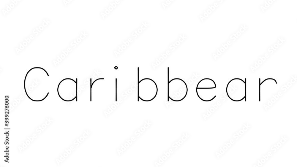 Caribbean Handwritten Text Animation in Various Sans-Serif Fonts and Weights Caribbean Handwritten Text Animation in Various Sans-Serif Fonts and Weights