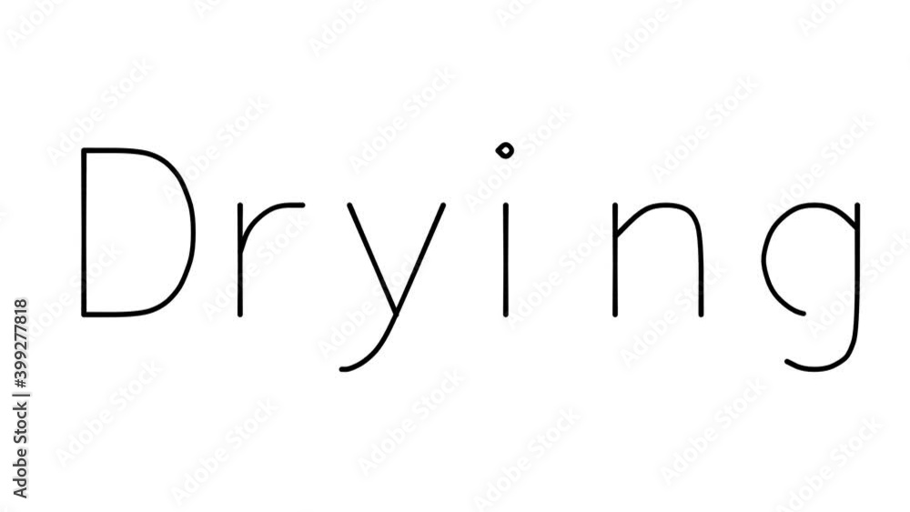 Drying Handwritten Text Animation in Various Sans-Serif Fonts and Weights Drying Handwritten Text Animation in Various Sans-Serif Fonts and Weights