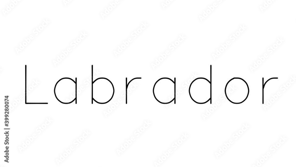 Labrador Handwritten Text Animation in Various Sans-Serif Fonts and Weights Labrador Handwritten Text Animation in Various Sans-Serif Fonts and Weights