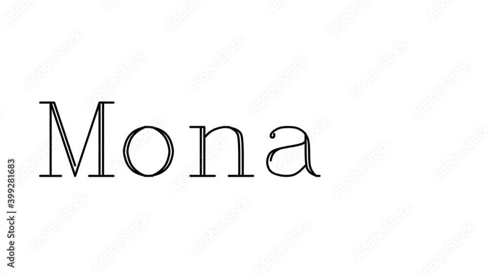 Monaco Animated Handwriting Text in Serif Fonts and Weights Monaco Animated Handwriting Text in Serif Fonts and Weights