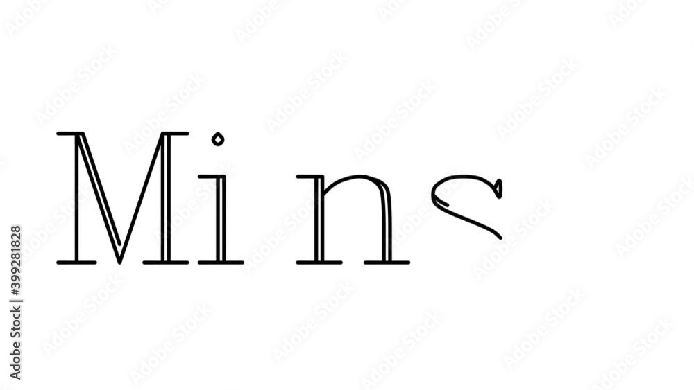 Minsk Animated Handwriting Text in Serif Fonts and Weights Minsk Animated Handwriting Text in Serif Fonts and Weights