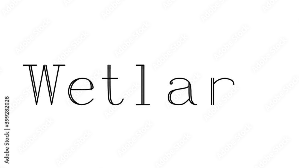 Wetland Animated Handwriting Text in Serif Fonts and Weights Wetland Animated Handwriting Text in Serif Fonts and Weights