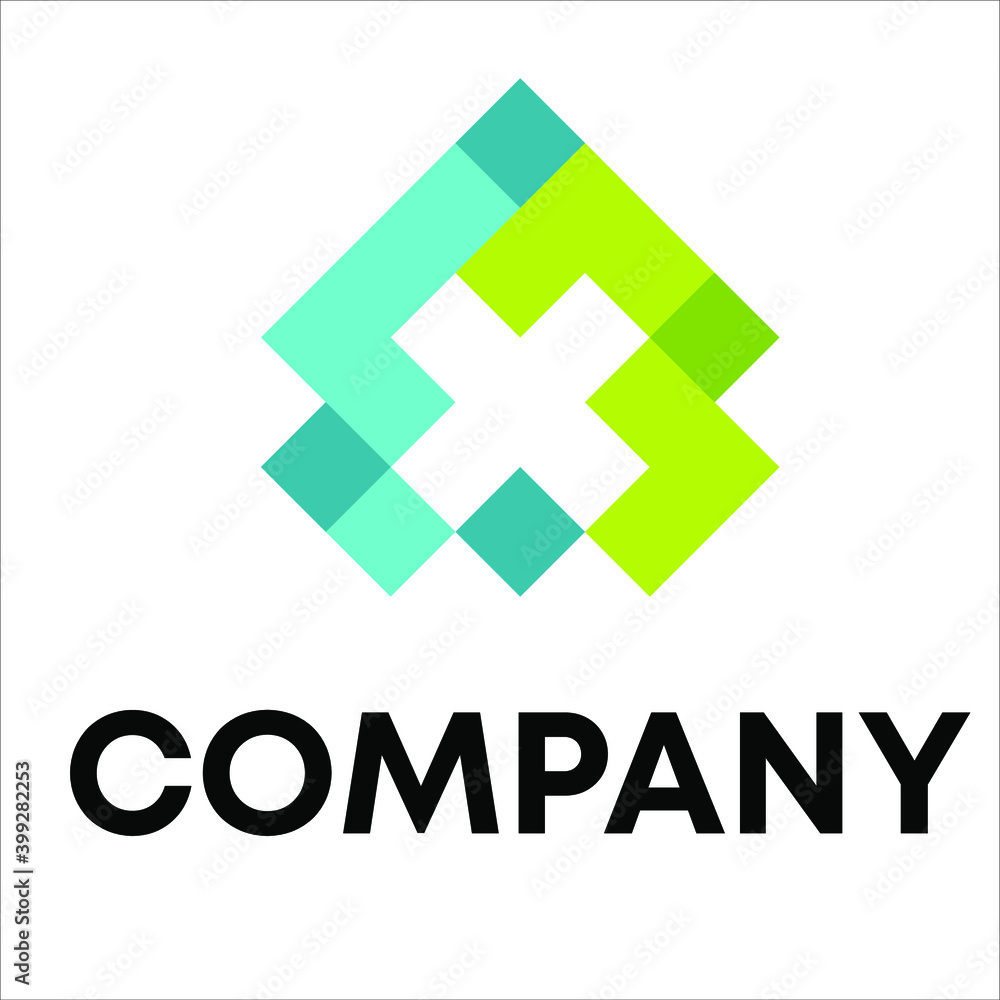 Obraz premium x logo