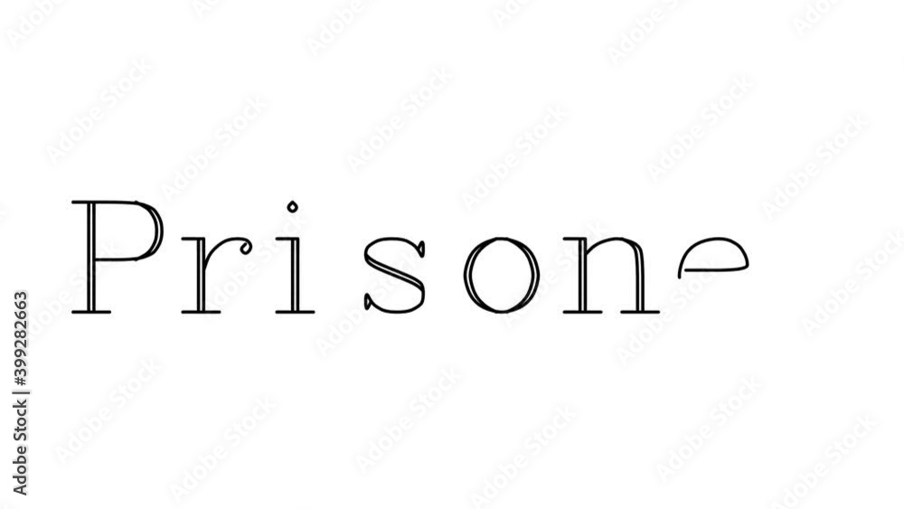 Prisoner Animated Handwriting Text in Serif Fonts and Weights Prisoner Animated Handwriting Text in Serif Fonts and Weights