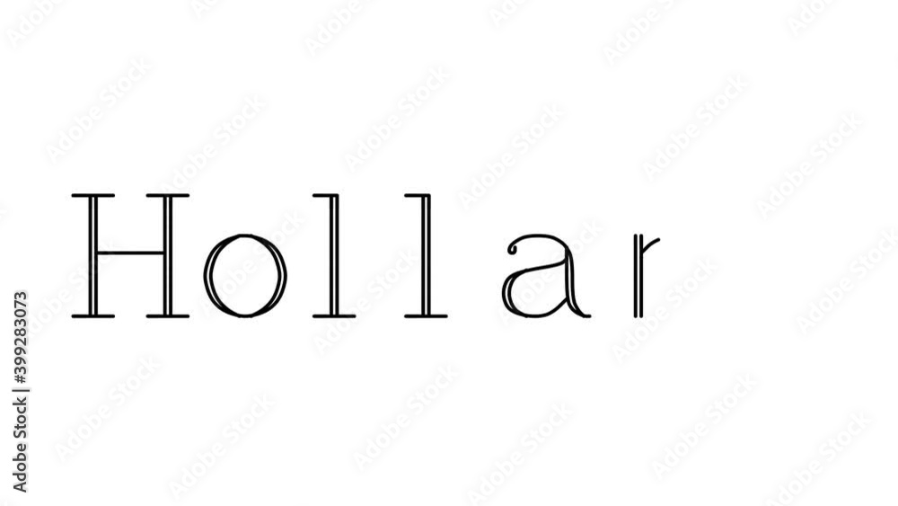 Holland Animated Handwriting Text in Serif Fonts and Weights Holland Animated Handwriting Text in Serif Fonts and Weights