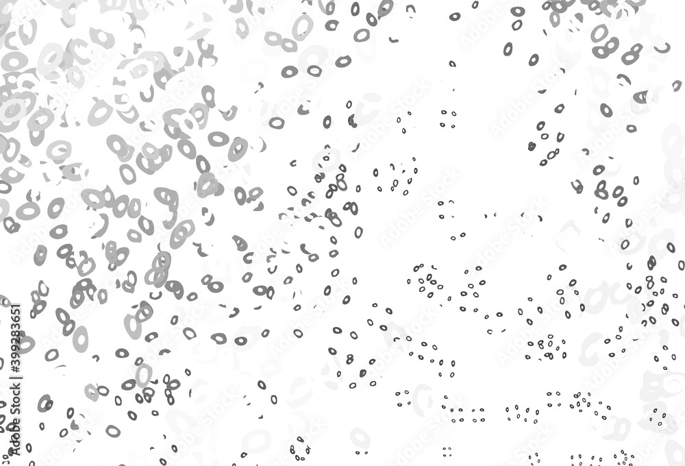 Light Silver, Gray vector template with circles. Light Silver, Gray vector template with circles.