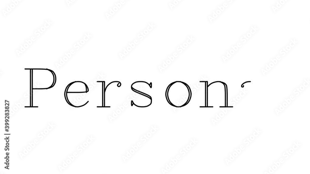 Personal Animated Handwriting Text in Serif Fonts and Weights Personal Animated Handwriting Text in Serif Fonts and Weights