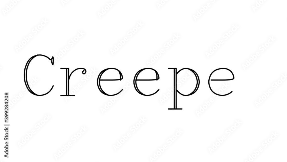 Creeper Animated Handwriting Text in Serif Fonts and Weights Creeper Animated Handwriting Text in Serif Fonts and Weights