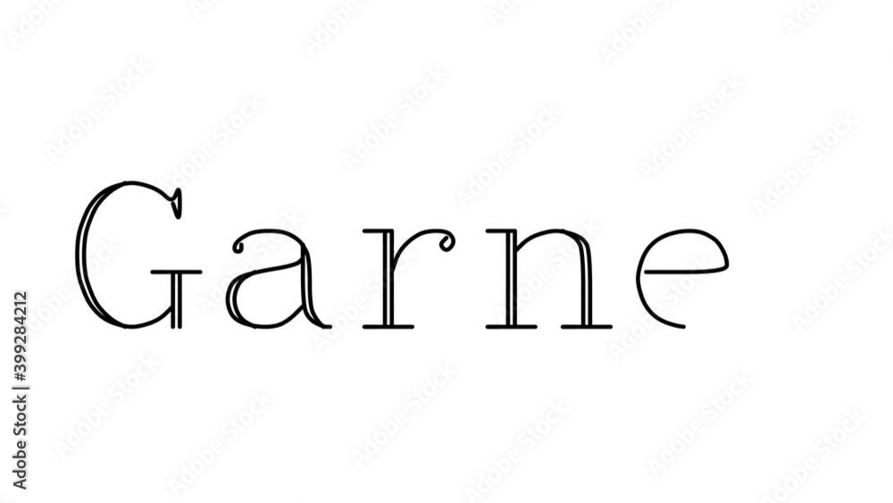 Animated Handwriting Text in Serif Fonts and Weights Stock ビデオ