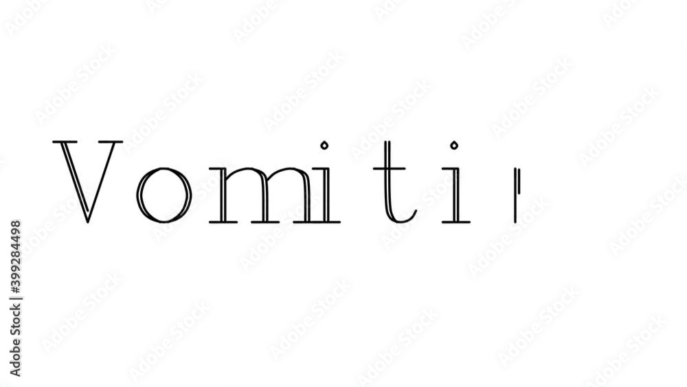 Vomiting Animated Handwriting Text in Serif Fonts and Weights Vomiting Animated Handwriting Text in Serif Fonts and Weights