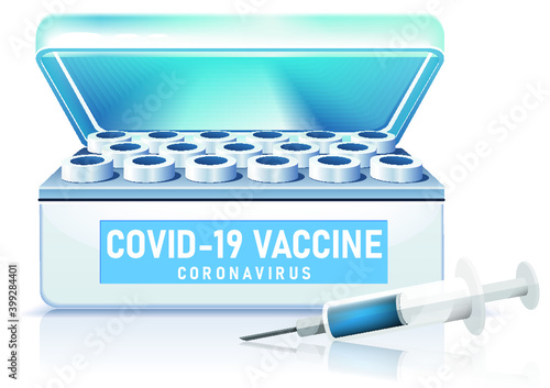 Vaccin coronavirus seringue covid-19