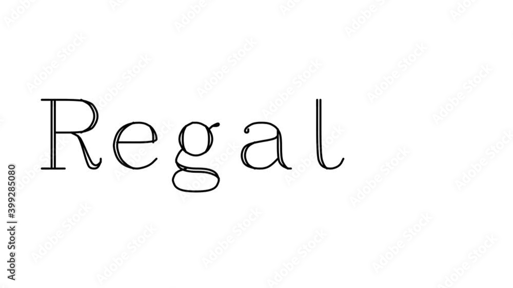 Regatta Animated Handwriting Text in Serif Fonts and Weights Regatta Animated Handwriting Text in Serif Fonts and Weights