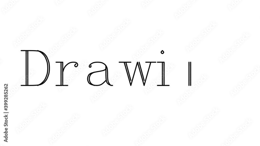 Drawing Animated Handwriting Text in Serif Fonts and Weights Drawing Animated Handwriting Text in Serif Fonts and Weights