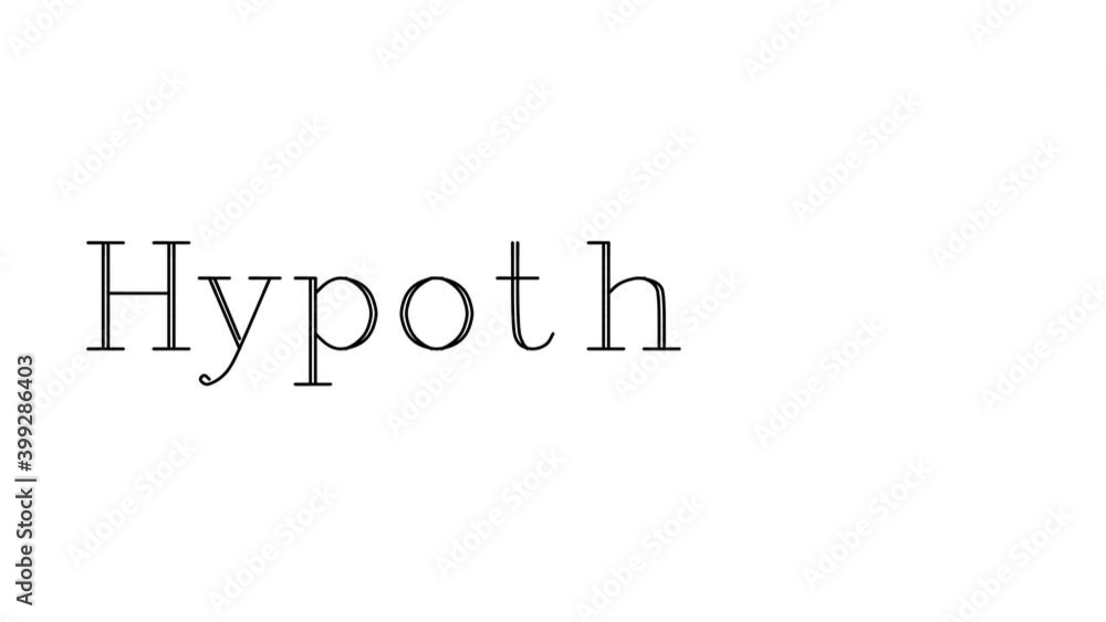 Hypothesis Animated Handwriting Text in Serif Fonts and Weights Hypothesis Animated Handwriting Text in Serif Fonts and Weights