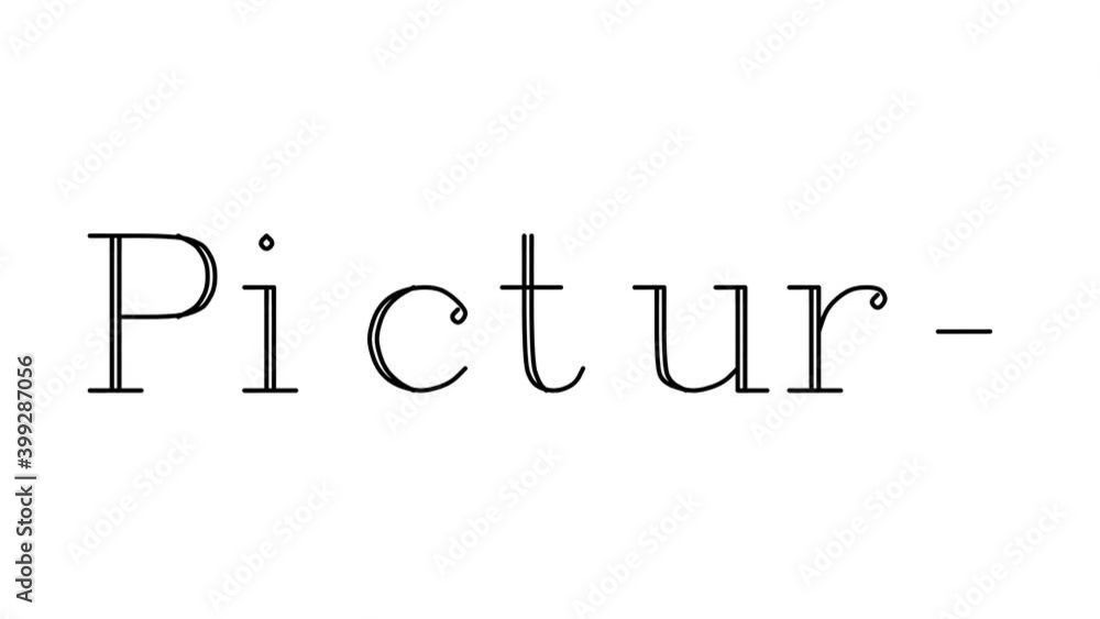 Picture Animated Handwriting Text in Serif Fonts and Weights Picture Animated Handwriting Text in Serif Fonts and Weights