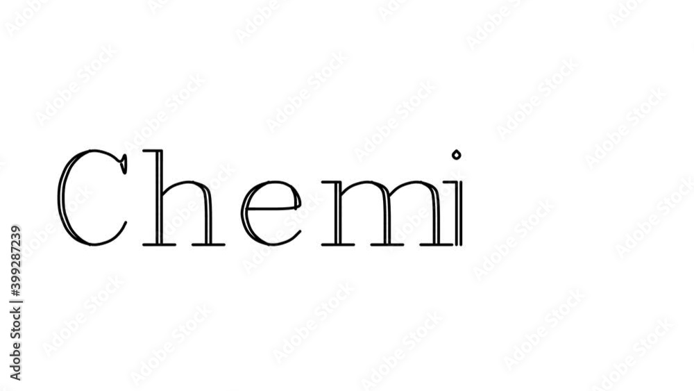 Chemist Animated Handwriting Text in Serif Fonts and Weights Chemist Animated Handwriting Text in Serif Fonts and Weights