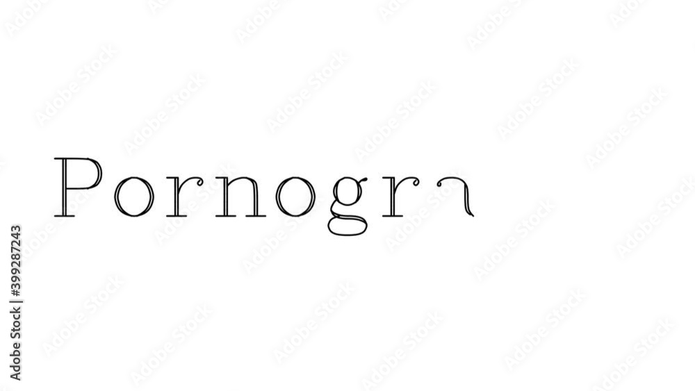 Pornography Animated Handwriting Text in Serif Fonts and Weights Pornography Animated Handwriting Text in Serif Fonts and Weights