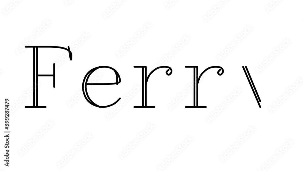 Ferry Animated Handwriting Text in Serif Fonts and Weights Ferry Animated Handwriting Text in Serif Fonts and Weights