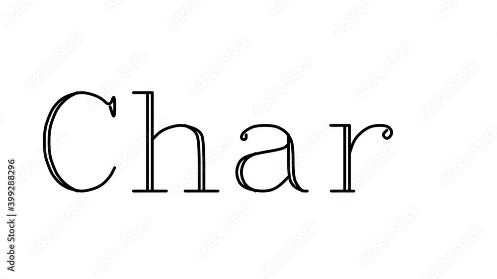 Chart Animated Handwriting Text in Serif Fonts and Weights Chart Animated Handwriting Text in Serif Fonts and Weights