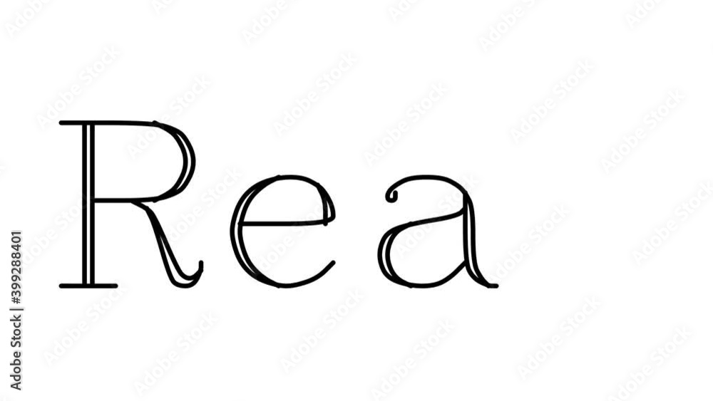 Read Animated Handwriting Text in Serif Fonts and Weights Read Animated Handwriting Text in Serif Fonts and Weights