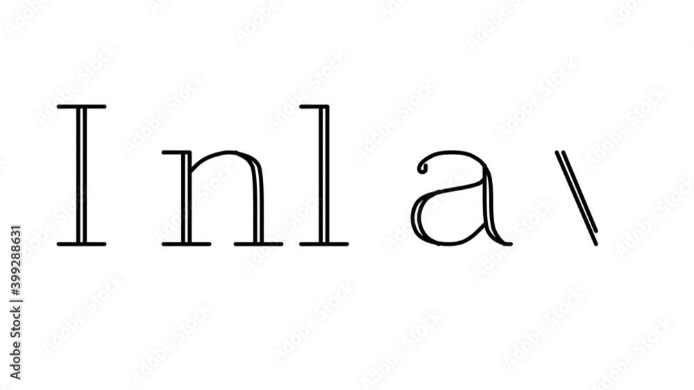 Inlay Animated Handwriting Text in Serif Fonts and Weights Inlay Animated Handwriting Text in Serif Fonts and Weights