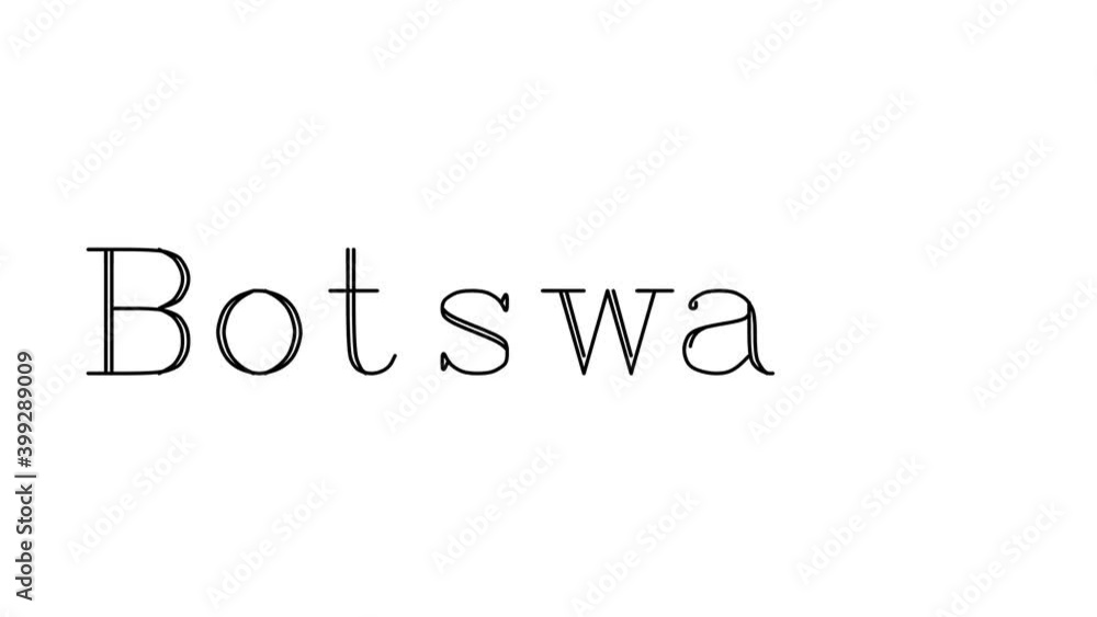 Botswana Animated Handwriting Text in Serif Fonts and Weights Botswana Animated Handwriting Text in Serif Fonts and Weights