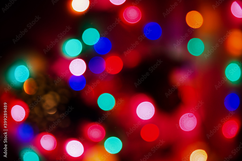 Fototapeta premium Holiday Bokeh
