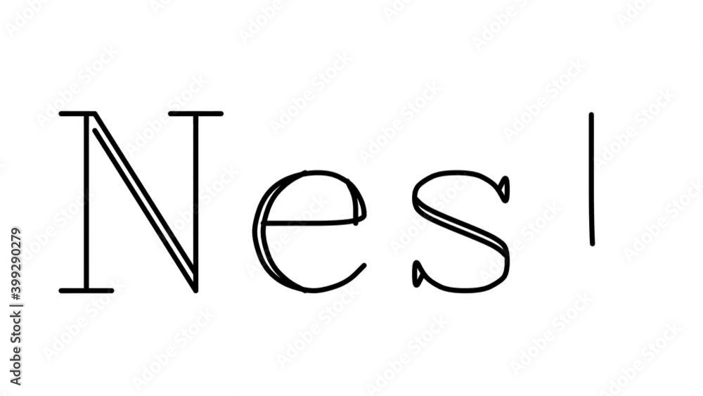 Nest Animated Handwriting Text in Serif Fonts and Weights Nest Animated Handwriting Text in Serif Fonts and Weights