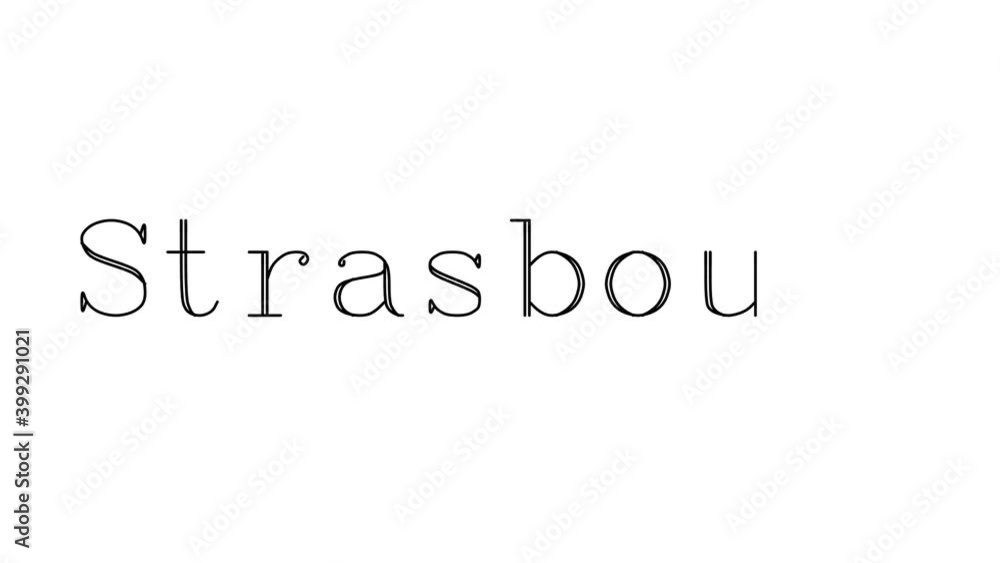Strasbourg Animated Handwriting Text in Serif Fonts and Weights Strasbourg Animated Handwriting Text in Serif Fonts and Weights