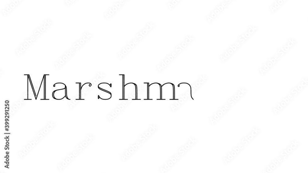 Marshmallow Animated Handwriting Text in Serif Fonts and Weights Marshmallow Animated Handwriting Text in Serif Fonts and Weights