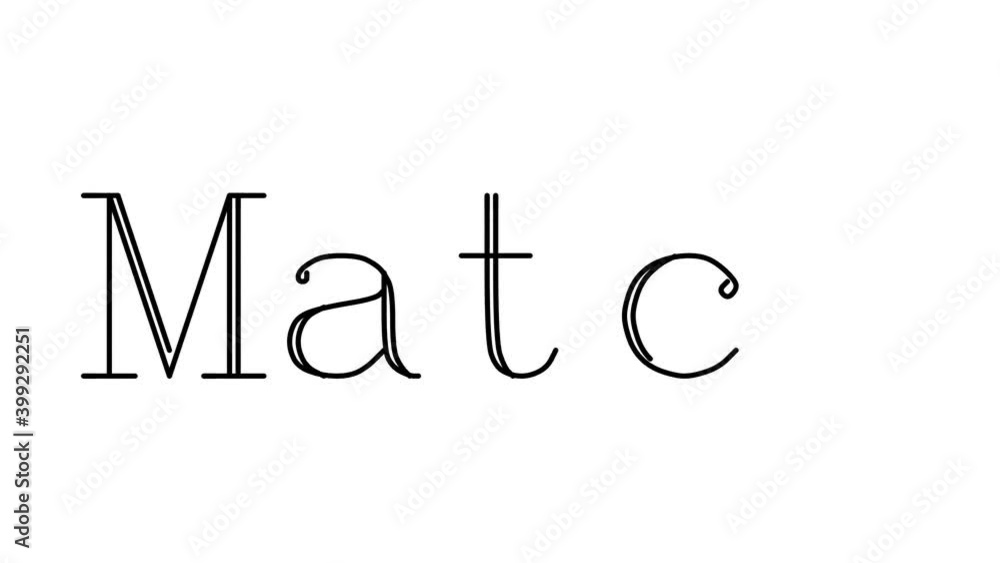 Match Animated Handwriting Text in Serif Fonts and Weights Match Animated Handwriting Text in Serif Fonts and Weights